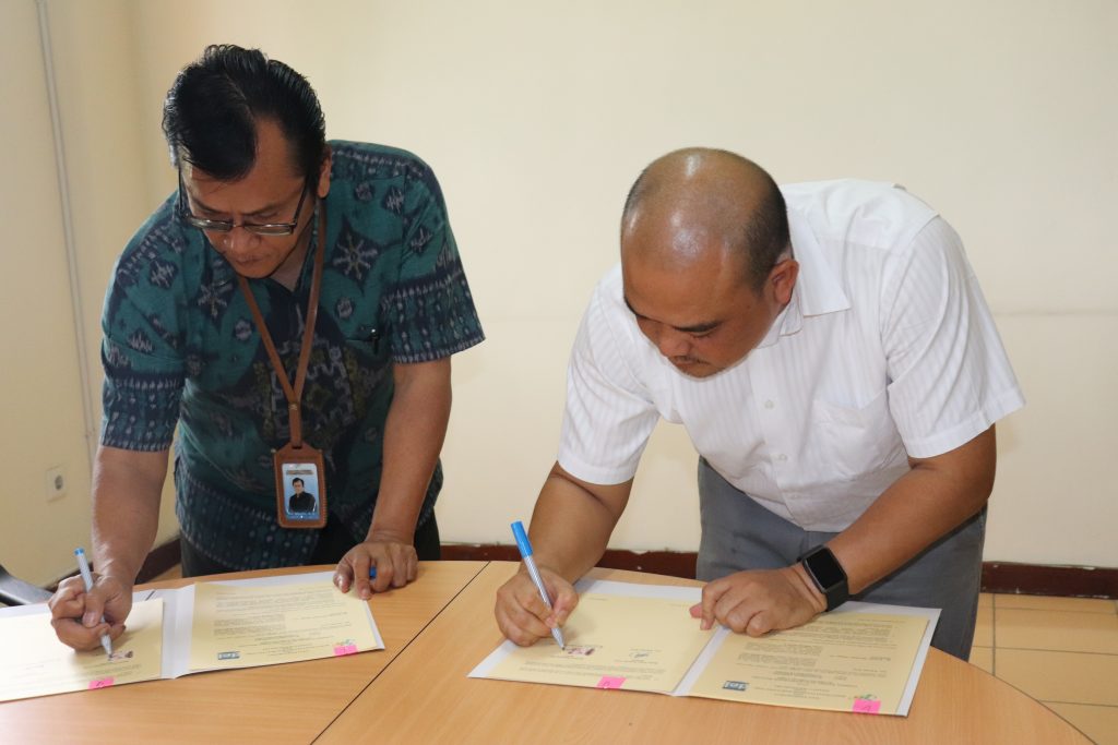 Penandatanganan MoU Dan PKS Antara Institut Teknologi Del Dan Badan Pusat Stastik Toba